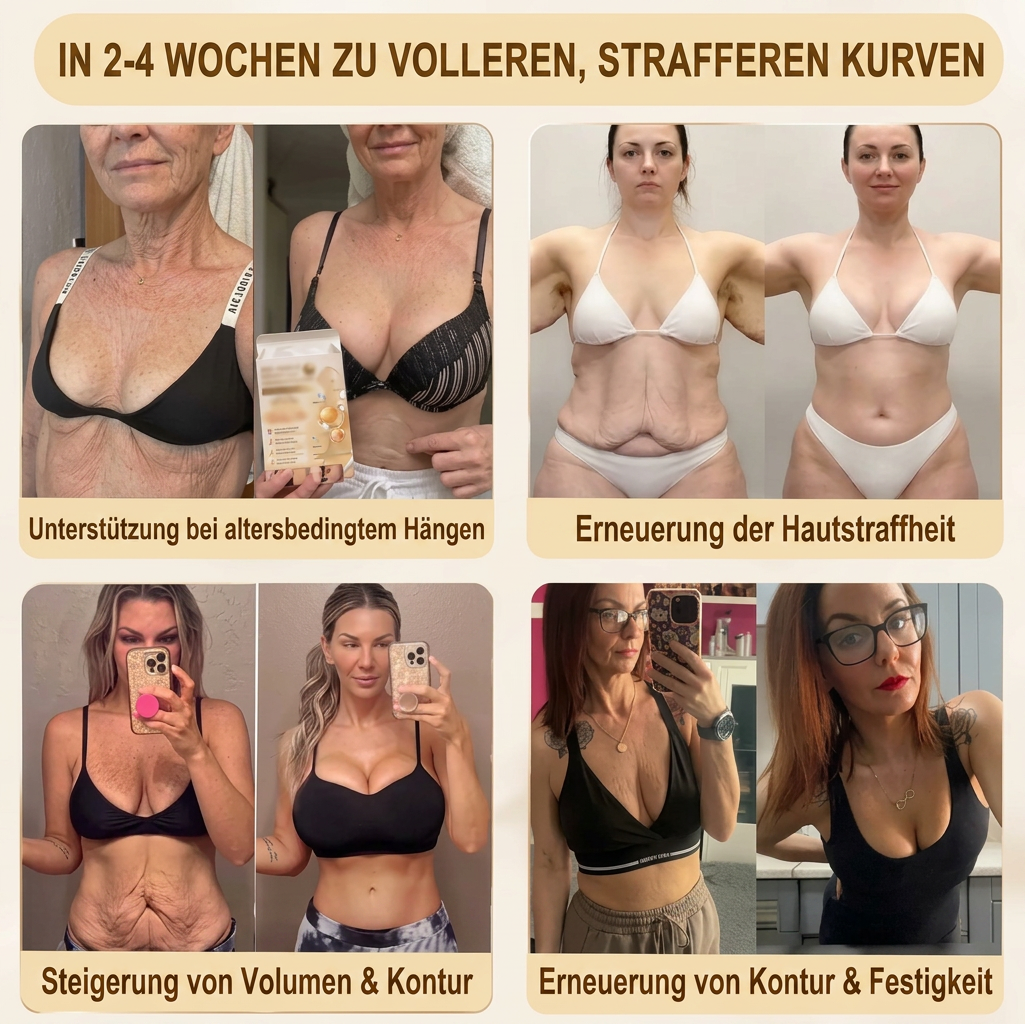 HISKIN® Nano-Mikronadel-Pflaster für mehr Brustvolumen, Lifting & Straffung – Volufiline-, Exosomen- und Kupferpeptid-Formel mit Zell-Erneuerungstechnologie