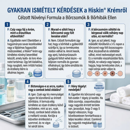 XYL-𝐇𝐢𝐬𝐤𝐢𝐧® 2 az 1-ben fejlett, fájdalommentes és hegmentes bőrmegújító krém – bőrkinövések, szemölcsök és látható bőrhibák ellen
