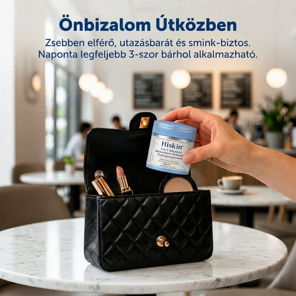 XYL-𝐇𝐢𝐬𝐤𝐢𝐧® 2 az 1-ben fejlett, fájdalommentes és hegmentes bőrmegújító krém – bőrkinövések, szemölcsök és látható bőrhibák ellen