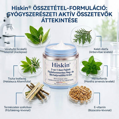 XYL-𝐇𝐢𝐬𝐤𝐢𝐧® 2 az 1-ben fejlett, fájdalommentes és hegmentes bőrmegújító krém – bőrkinövések, szemölcsök és látható bőrhibák ellen