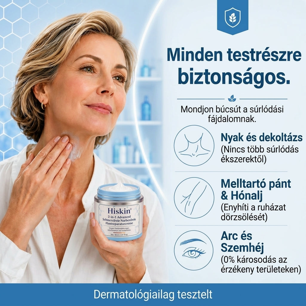 XYL-𝐇𝐢𝐬𝐤𝐢𝐧® 2 az 1-ben fejlett, fájdalommentes és hegmentes bőrmegújító krém – bőrkinövések, szemölcsök és látható bőrhibák ellen